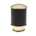 thumbnail image 1 of Luzkey 4X Metal Iron Curtain Pole Finials End Heads Fit 28mm Dia. Drapery Rods A_Black, 1 of 8