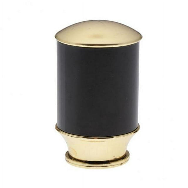 yuksok 2X Embouts de Tringle à Rideaux en Fer Métal pour Tringles de 28mm de Diamètre A_noir