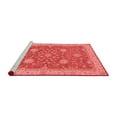 thumbnail image 2 of Ahgly Company Machine Washable Indoor Rectangle Oriental Red Traditional Area Rugs, 8' x 12', 2 of 4