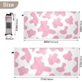 thumbnail image 4 of SKYSONIC 30"x60" Beach Towel with Travel Bag, Abstract Pink Cow Texture Oversized Sand Free Camping Towel Quick Dry Pool Bath Sport Towels, 4 of 7