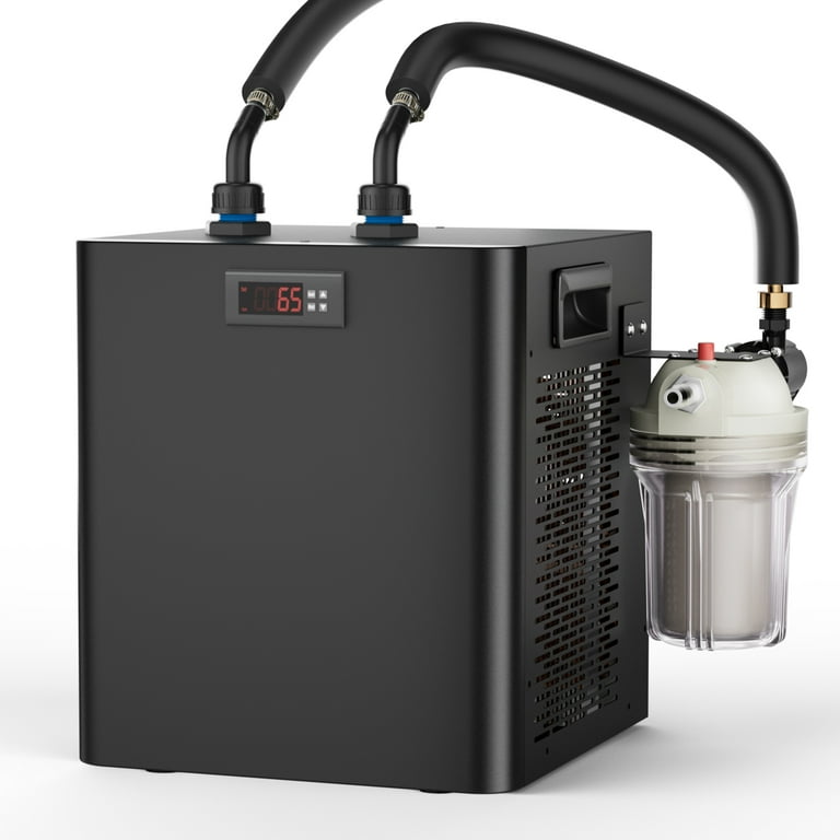 Ecojoy Aquarium Chiller, 1/3 HP Ice Bath Cold Plunge Chiller with