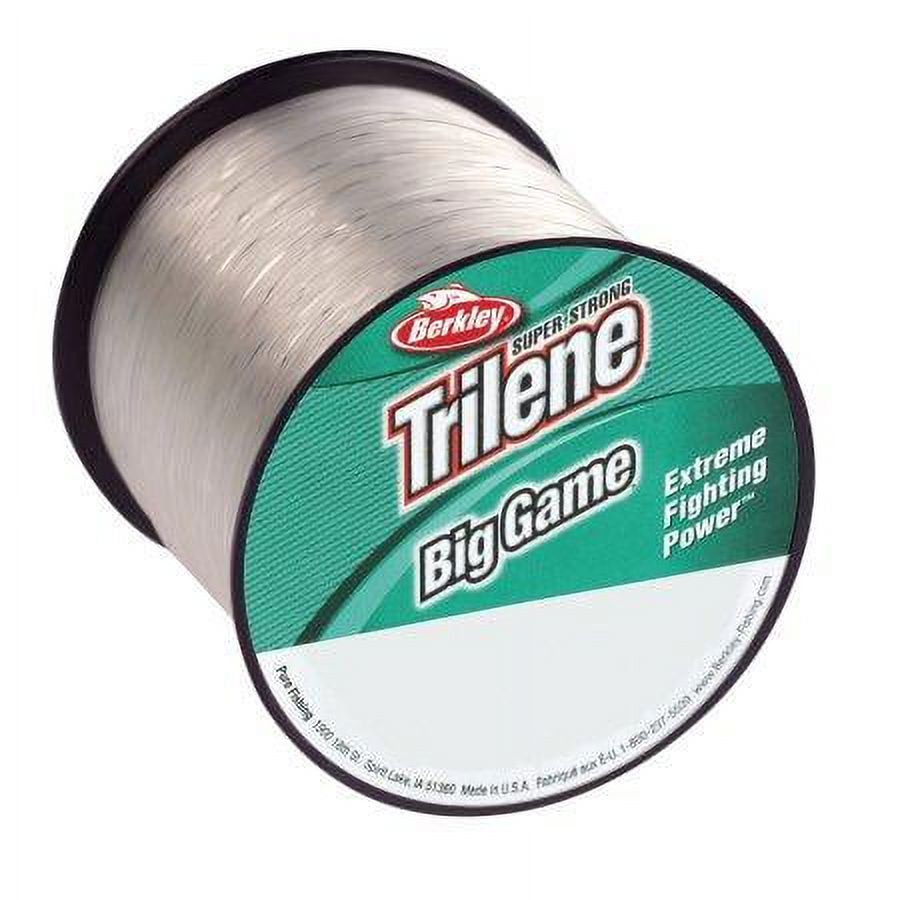 Berkley Trilene Big Game, Clear, 10lb 4.5kg Monofilament Fishing Line - image 2 of 5