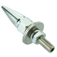 thumbnail image 4 of Car License Plate Screws - Spike Shape Fasteners, 4Pcs Anti-Theft Kit, Fit Most Vehicles (Silver), 4 of 11