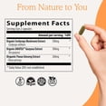 thumbnail image 2 of Real Mushrooms RealBoost (Mushrooms + Herbs) | 1,000 Mg | 30 Servings | 60 Capsules, 2 of 3