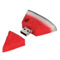 thumbnail image 3 of Minidisco USB portátil en forma de sandía de 16 G para Windows Vista/7/10/Mac, color rojo, 3 of 5