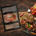 thumbnail image 4 of ROSENICE Salt Block Grilling Tray Black 1Pcs 12.4x8.4x0.5In, 4 of 7