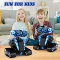 thumbnail image 2 of Robot RC MindPal Camuflaje Azul con Ojos LED que Bailan y Cantan, 2 of 7