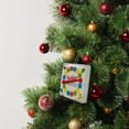 Twister Hanging Christmas Ornament, 4 inches Tall, MultiColor, Plastic