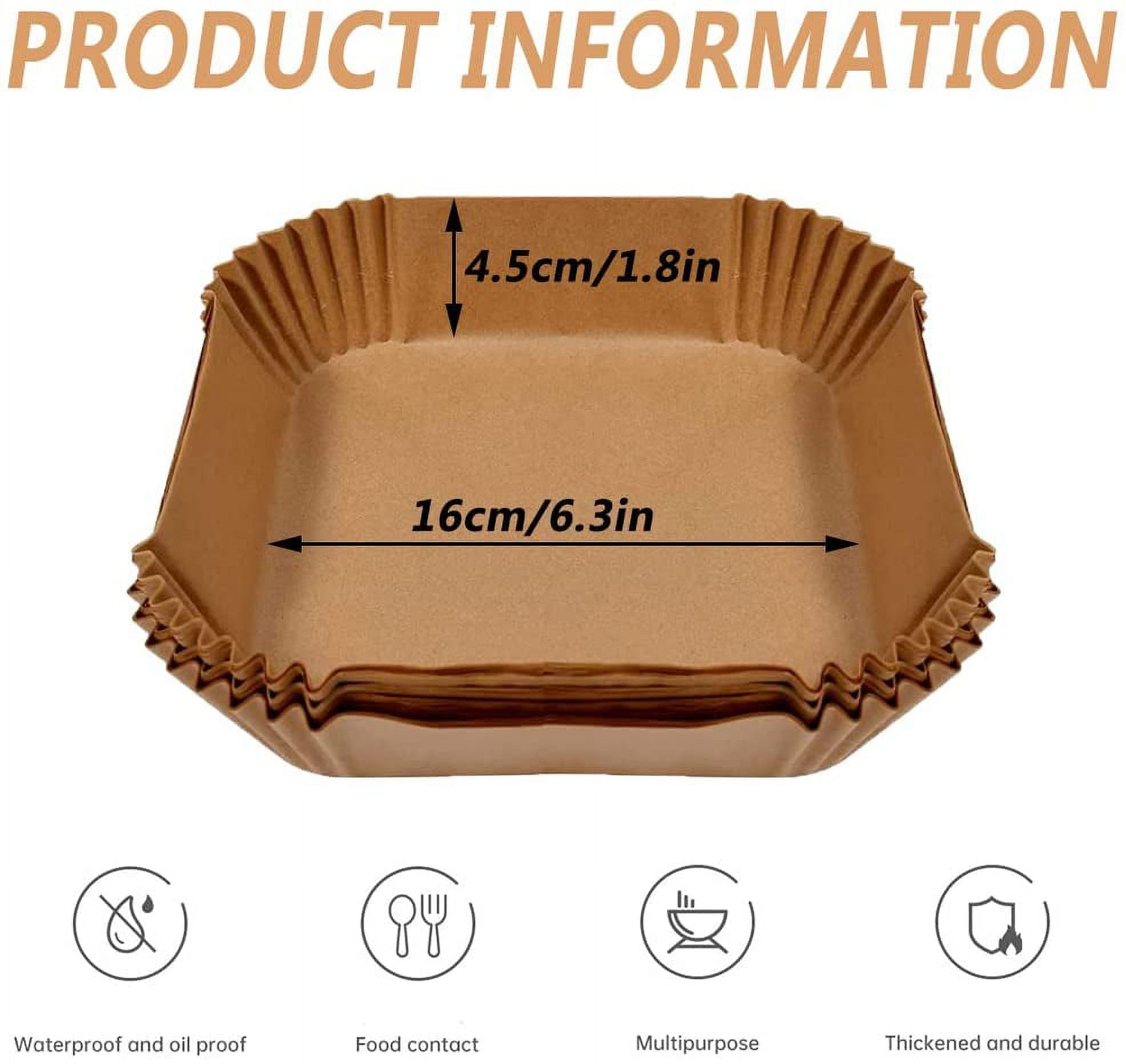 Air Fryer Parchment Paper Liners Customize Non-Stick Basket Mat for Frying  Pan Dutch Oven Greaseproof Disposable Air Fryer Paper - China Air Fryer  Paper and Air Fryer Paper Round price