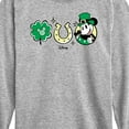 thumbnail image 3 of Disney - Mickey St Patricks Icons - Toddler And Youth Long Sleeve Graphic T-Shirt, 3 of 5