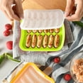 thumbnail image 4 of Vacemry Under $5 Silicone Sausage Mold, Kitchen Food Shaping Container, Steam Bake Sausage Maker for Homemade Recipes, Non-Stick Hot Dog Shaper for Children's Meals, 4 of 6