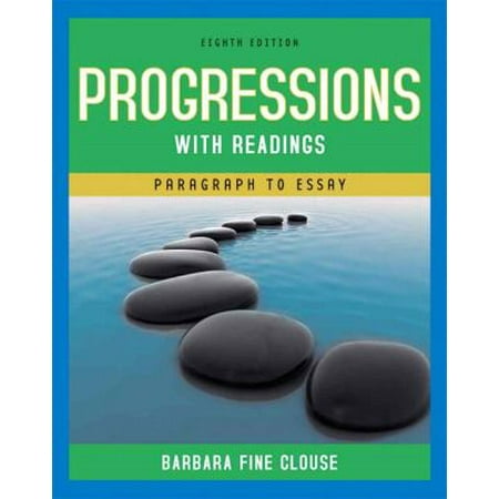 Progressions With Readings: Paragraphs to Essay, Used [Paperback]