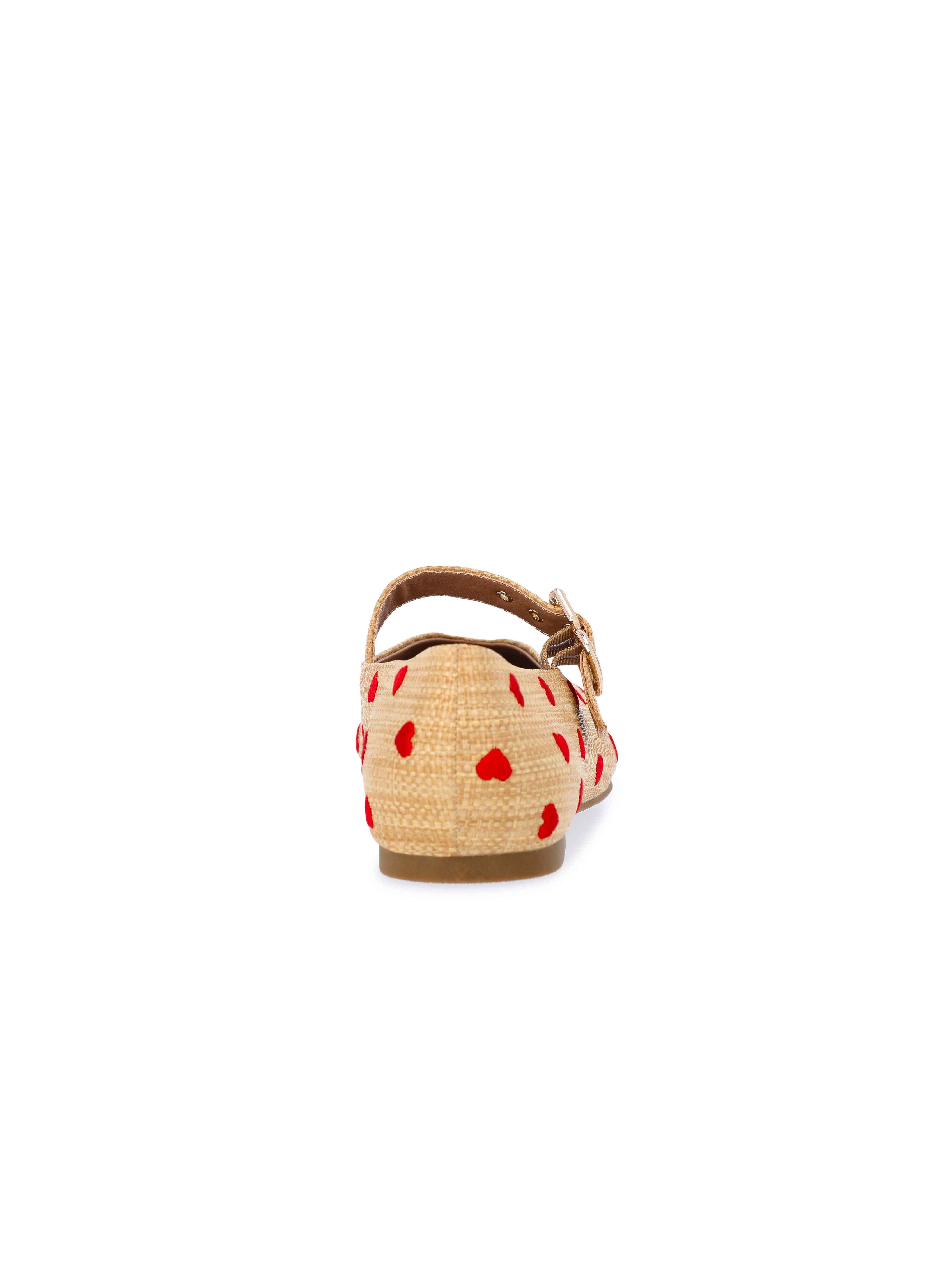 Free Assembly Women's Heart Mary Jane Ballet Flats