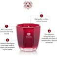 thumbnail image 2 of Dr. Vranjes - Decorative Candle Tormalina - Rosso Nobile 200 g / 7 oz, Scented Candle, Refined Colored Glass Vessel Hand-Made, Octagonal Form, Color Red, Made in Italy, 2 of 6