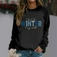thumbnail image 4 of Fall Sweatshirts for Women 2025 I Don't Do Winter Very Well Sweatshirt Long Sleeve Crewneck Graphic Pullover Tops, 4 of 5