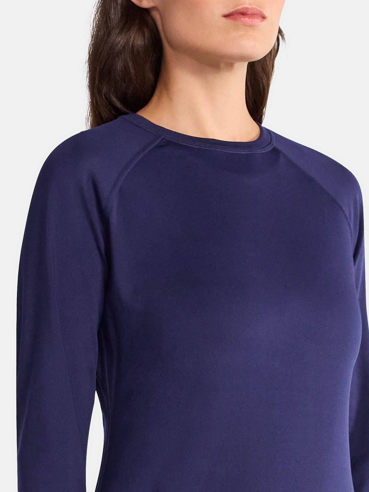 ClimateRight by Cuddl Duds Women's Warm Plush Warmth Crew Neck Base Layer Top, Sizes XS to 4X