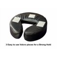 thumbnail image 4 of Master Massage New Standard Headrest Face Cushion Pillow for Massage Table, Black, 4 of 6