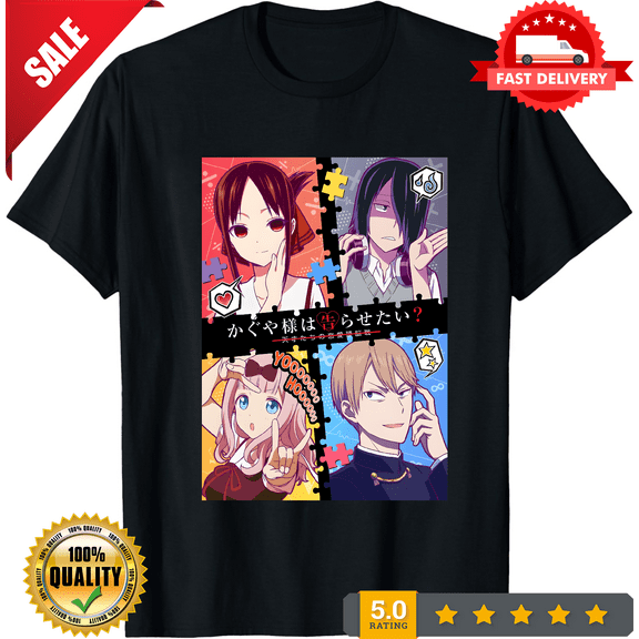Kaguya Sama Love Is War New Unisex Shirt, Love Is War top Anime 2022, LIMITED EDITION-TH67263