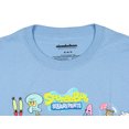 thumbnail image 4 of Nickelodeon Men's SpongeBob SquarePants Classic SpongeBob Patrick Sandy Cheeks Adult Short Sleeve T-Shirt, 4 of 4