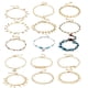 thumbnail image 5 of Minnieouse Pulseras de tobillo Cadenas de pie Joyas para el cuerpo Tobilleras de mujer para decoración de vestidos Type6 NO6 Minnieouse CBP220256, 5 of 6