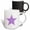 Multicolor, variant on 3drose, Colorful Geometrical Isolated Floral Mosaic Star Polygon, 11oz Mug
