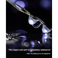 thumbnail image 5 of Fairy Lights HOBAYS, paquete de 20 unidades, funciona con pilas de 1 m y 20 LED, color blanco frío, 5 of 5