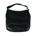 thumbnail image 3 of CTM  Synthetic Leather Adjustable Slouch Shoulder Handbag (Women), 3 of 6
