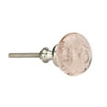 thumbnail image 4 of Set of Six Pink Bubble Glass Cabinet Knobs by Perilla Home, 4 of 9