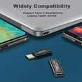thumbnail image 5 of Elbow 90 Degree Fast Charging AV Converter USB 3.1 Type-C 10Gbps OTG Adapter C FEMALE TO C FEMALE, 5 of 8