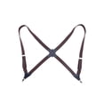 thumbnail image 1 of fastboy Polyester Men Women Brace Fashionable Replacement Portable Stylish Adjustable Elastic Back Braces with 2 Clips Coffe, 1 of 6
