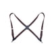 thumbnail image 1 of Qarigey Tirantes de poliéster para hombres y mujeres, de moda, coreanos, fáciles de combinar, universales, para adultos, tirantes traseros de Accesorios de disfraces Café, 1 of 6