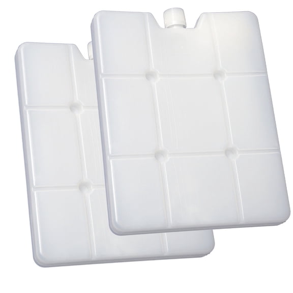 OAVQHLG3B 2Pcs Ice Pack For Lunch Box - Reusable, Long Lasting, Cold Freezer Packs For Coolers, Beach Bags, Large Lunch Bags & Tote-s To Keep Food Fresh
