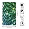 thumbnail image 2 of KLL Green Disco Lights Ultra Absorbent & Soft Hand Towels for Bath, Hand, Face, Gym and Spa-27.5x16in, 2 of 7