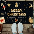 thumbnail image 2 of Stijggn Christmas Area Rugs Christmas Decorations Merry Christmas Welcome Floor Mats Xmas Front Doormat for Front Porch Entryway New Year Decor, 2 of 8