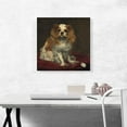 thumbnail image 2 of ARTCANVAS A King Charles Spaniel 1866 Canvas Art Print by Edouard Manet - Size: 18" x 18" (1.50" Deep), 2 of 9