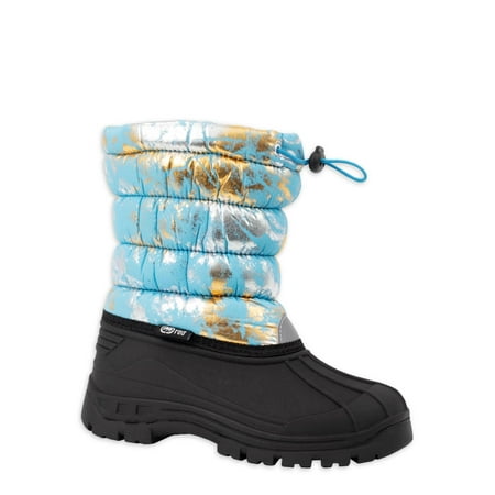 

Mudd Little & Big Girls Metallic Snow Boot Sizes 10-4