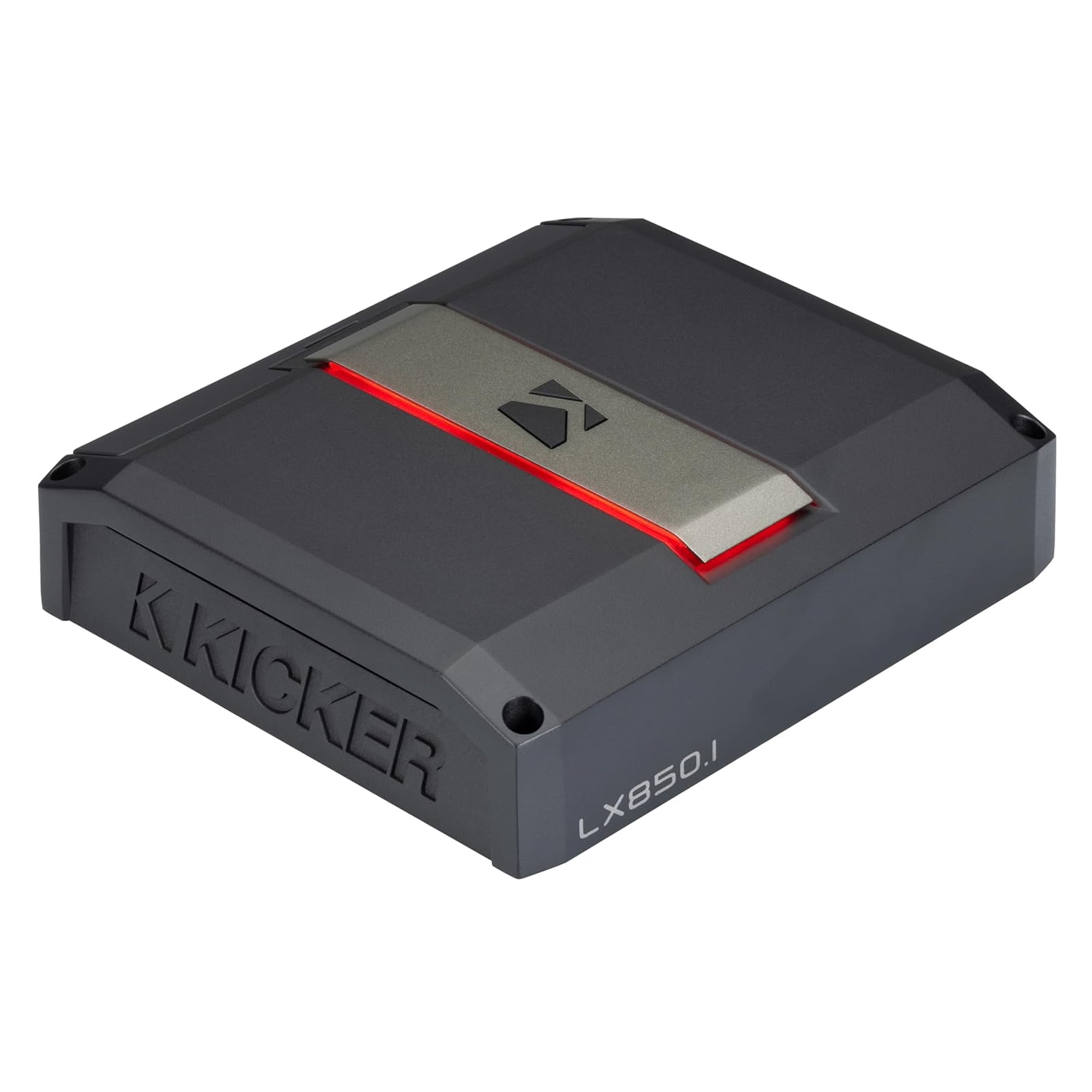 Kicker LX850.1, 46KISLOAD2 Smart Radio Interface, 850w Mono Class-D Subwoofer Amplifier with Smart Bass (51LX8501)