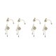 thumbnail image 1 of Qarigey 1 Pair Women Earrings Insect Ears Ear Clip Decor Party Jewelries Females Earring Ornaments Decorations Fashion Dating 2piezas, 1 of 6