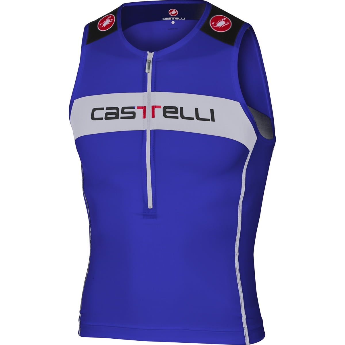 Castelli Mens Core Triathlon Top T14108 (surf blue/white 2XL