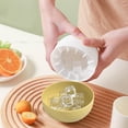 thumbnail image 1 of Feltree Ice Ice Tray Ice Maker with Lid Ice Bucket Press Type Easy to Release Ice Cup Suitable for Refrigerator Whiskey Water, 1 of 8