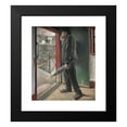 thumbnail image 2 of L.A. Ring 20x23 Black Modern Framed Museum Art Print Titled - Has it Stopped Raining (1922), 2 of 5