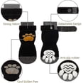 thumbnail image 5 of Anti-slip Dog Socks For Dogs 2 Pairs Soft Adjustable Paw Protection Dog Grip Socks With Strap Traction Control, 5 of 5
