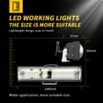 thumbnail image 3 of Universal Headlight Work Light Waterproof Led Work Light Led Headlights 24W, 3 of 7