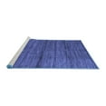 thumbnail image 2 of Ahgly Company Machine Washable Indoor Rectangle Abstract Blue Contemporary Area Rugs, 7' x 10', 2 of 4