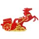 thumbnail image 3 of Estatua de caballo, escultura de animal para decoración del hogar, figura de resina, adorno para pasillo Rojo, 3 of 7