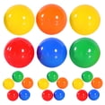 thumbnail image 3 of 50pcs Empty Lottery Balls Can Be Opened Colorful Plastic Raffle Balls Small Lottery Balls, 3 of 8
