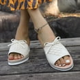 thumbnail image 5 of Wowcloth Women's Fashion Casual Wedge Heel Slides - Openwork Style Slip-On with Breathable Comfort for Spring Summer Everyday Wear,Plus Size, 5 of 8