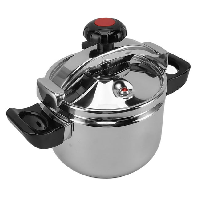 Pressure Cooker, Stainless Steel Pressure Cooker Multi Functional for Gas Stove 5L 22CM