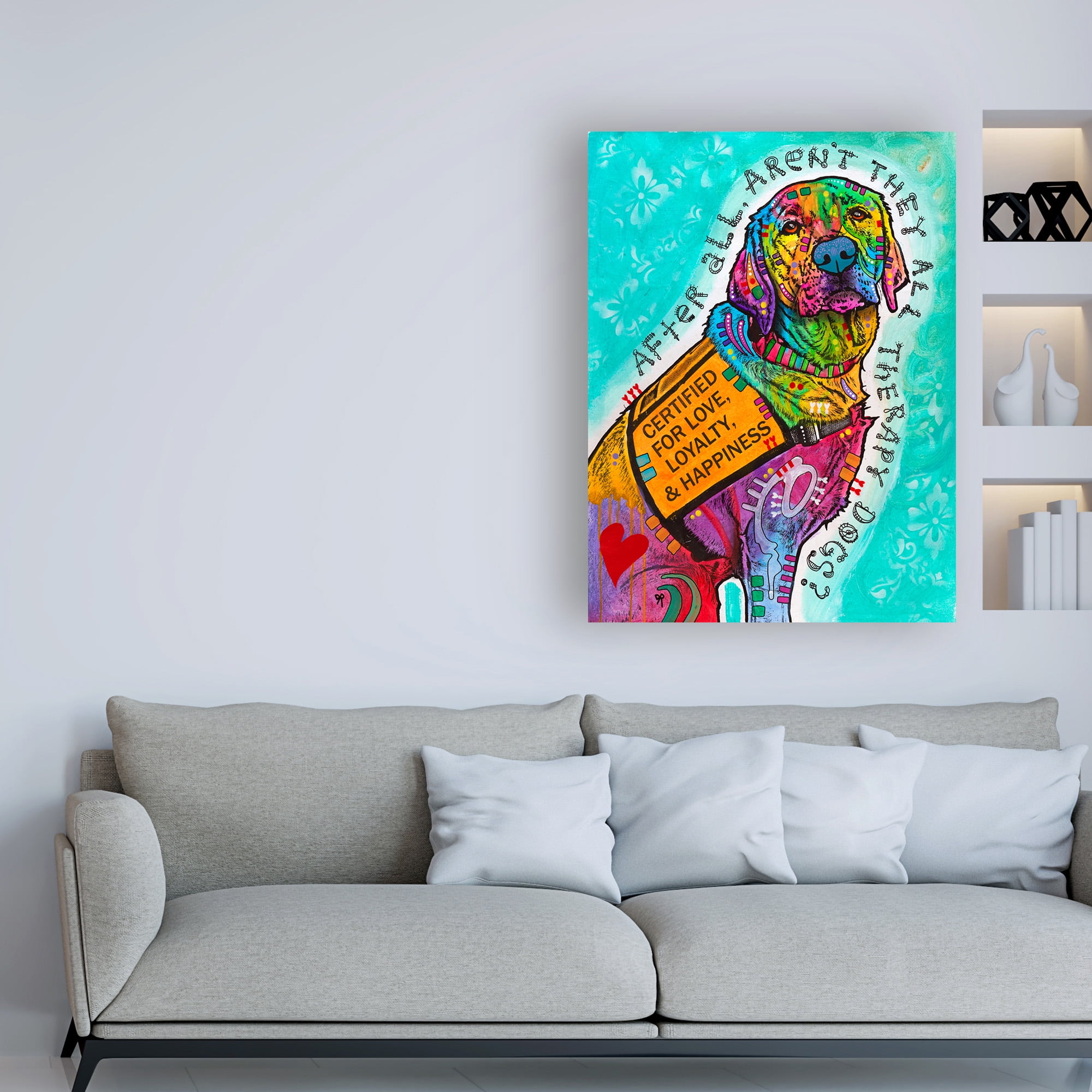 Trademark Fine Art 'Certified For Love' Canvas Art by Dean Russo