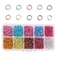 thumbnail image 4 of lionlar (About 5050pcs 2020Pcs 1340Pcs) Open Jump s Conectors for Keychain Jewelry Type A-10x1mm, 4 of 6